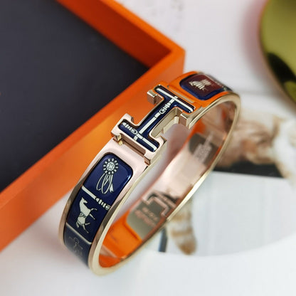 [Lumi Jewellery]H COUVERTURES DARK BLUE BRACELET