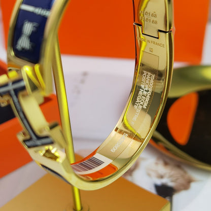 [Lumi Jewellery]H COUVERTURES DARK BLUE BRACELET