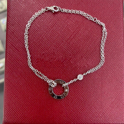 [Lumi Jewelery]LOVE BRACELET 2 DIAMOND