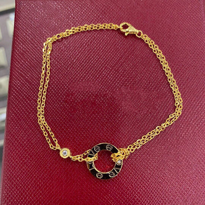 [Lumi Jewelery]LOVE BRACELET 2 DIAMOND
