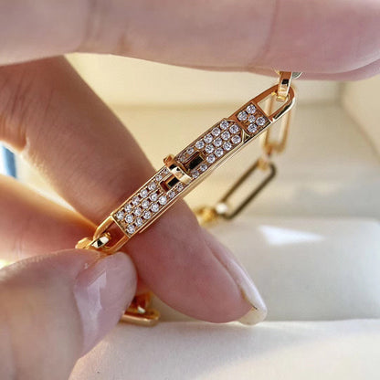 [Lumi Jewellery]CHAINE BRACELET SMALL MODEL DIAMOND