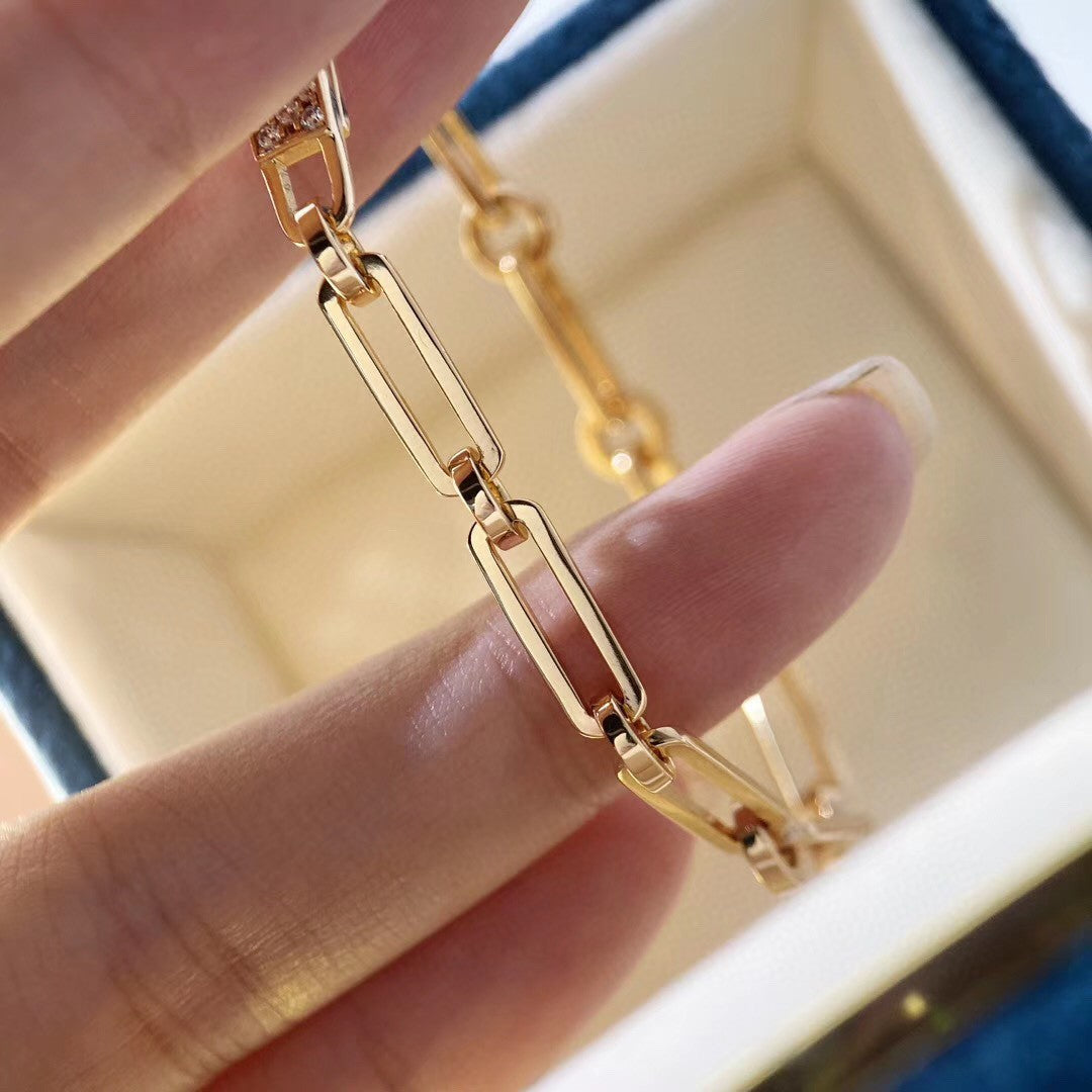 [Lumi Jewellery]CHAINE BRACELET SMALL MODEL DIAMOND