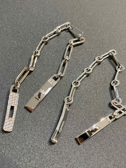 [Lumi Jewellery]CHAINE BRACELET SMALL MODEL DIAMOND