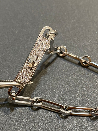[Lumi Jewellery]CHAINE BRACELET SMALL MODEL DIAMOND