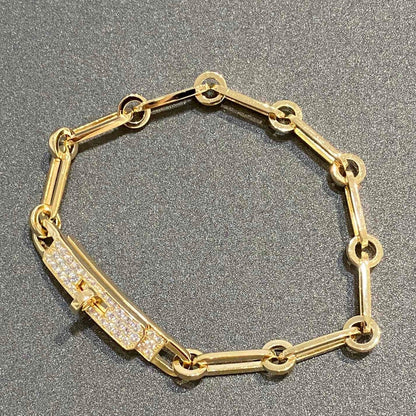 [Lumi Jewellery]CHAINE BRACELET SMALL MODEL DIAMOND