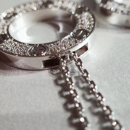 [Lumi Jewellery]LOVE NECKLACE ADJUSTABLE SILVER