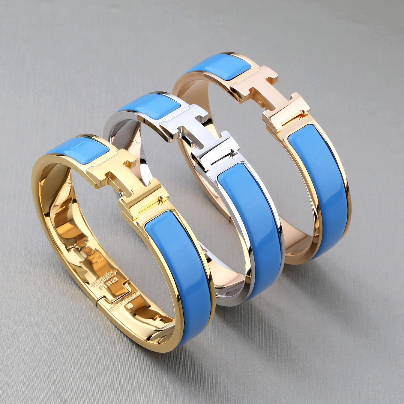 [Lumi Jewellery]H BRACELET TURQUOISE 12MM