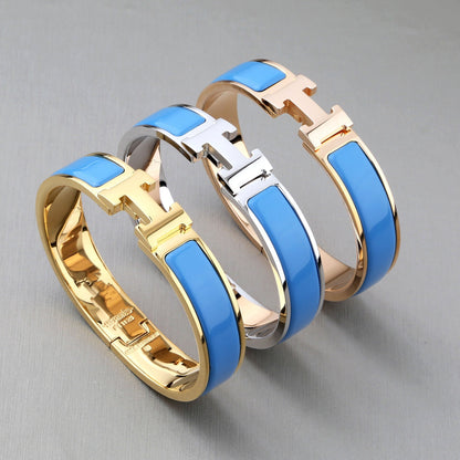 [Lumi Jewellery]H BRACELET TURQUOISE 12MM