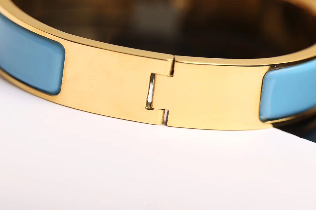 [Lumi Jewellery]H CLOUD BLUE BRACELET GOLD DIAMOND
