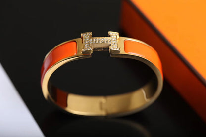 [Lumi Jewellery]H BRACELET GOLD DIAMOND