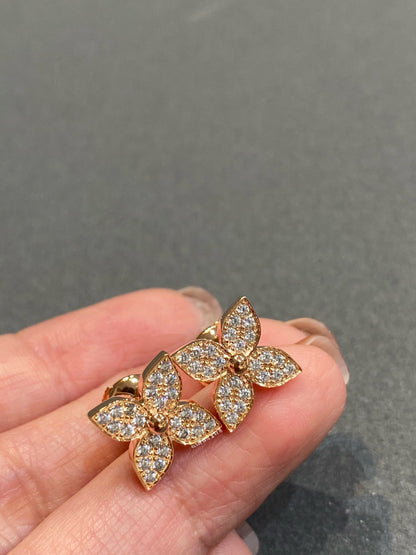 [Lumi Jewellery]STAR DIAMOND EARRINGS