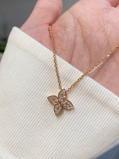[Lumi Jewellery]STAR DIAMOND NECKALCE