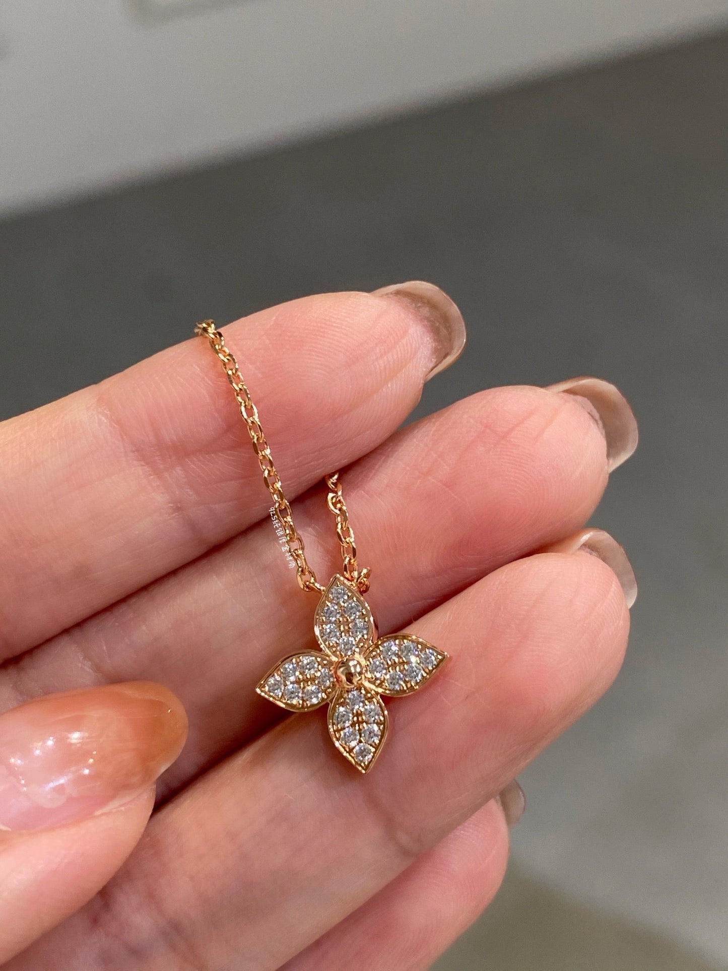[Lumi Jewellery]STAR DIAMOND NECKALCE
