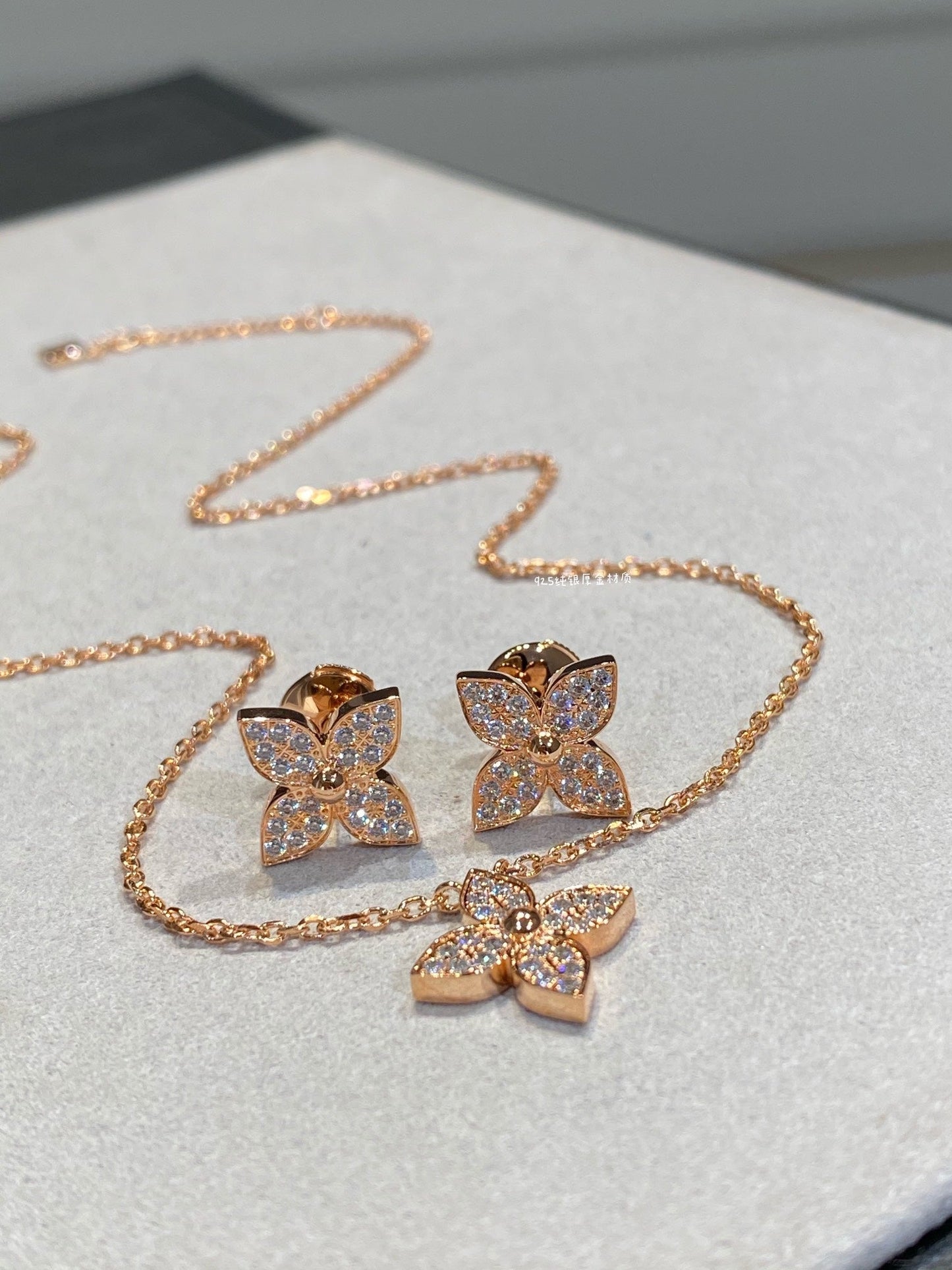 [Lumi Jewellery]STAR DIAMOND NECKALCE
