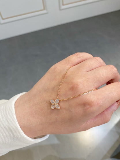 [Lumi Jewellery]STAR DIAMOND NECKALCE