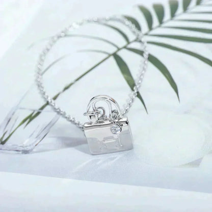 [Lumi Jewellery]AMULETTE PEDANT SILVER NECKLACE