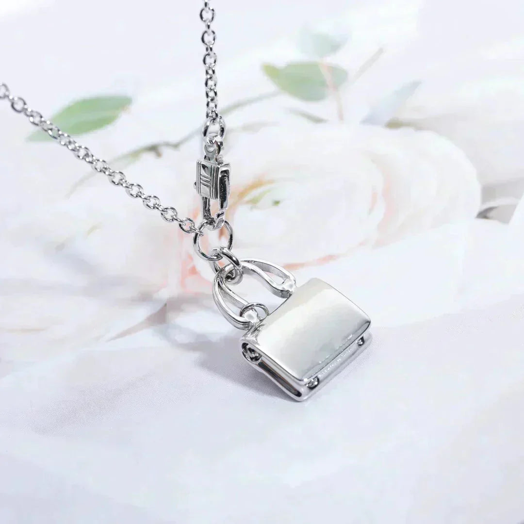 [Lumi Jewellery]AMULETTE PEDANT SILVER NECKLACE