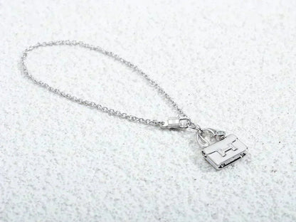 [Lumi Jewellery]AMULETTE PEDANT SILVER NECKLACE