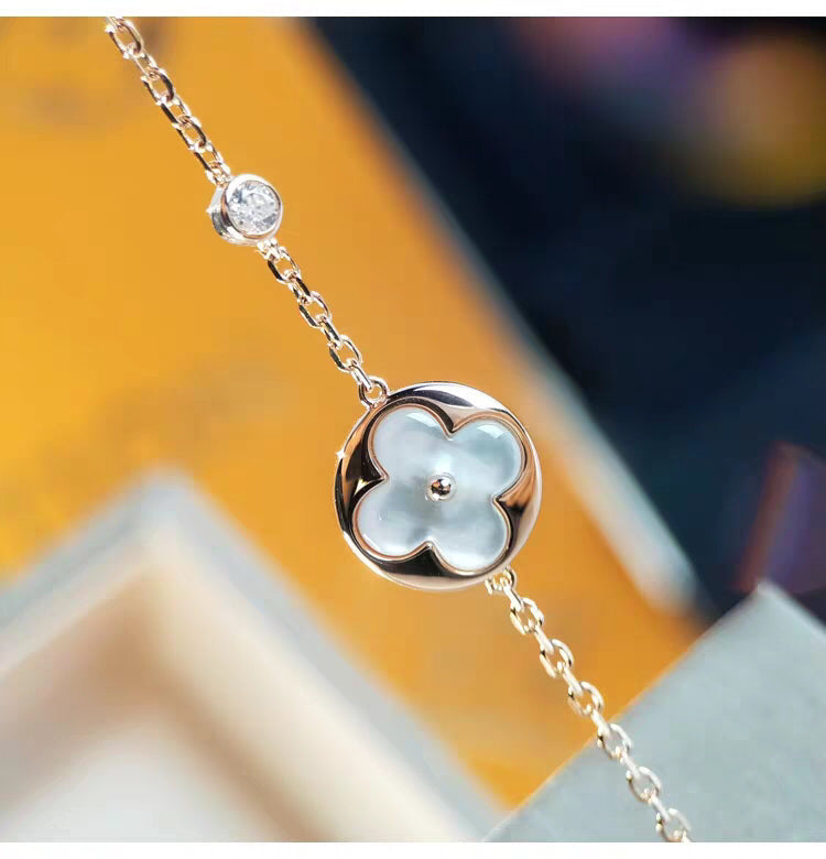 [Lumi Jewellery]SUN MOP GOLD 1 DIAMOND NECKLACE