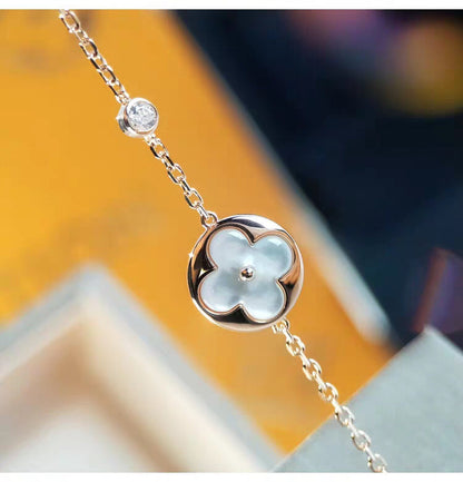 [Lumi Jewellery]SUN MOP GOLD 1 DIAMOND NECKLACE