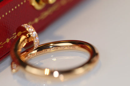 [Lumi Jewellery]JUSTE RING 2.65MM GOLD DIAMOND