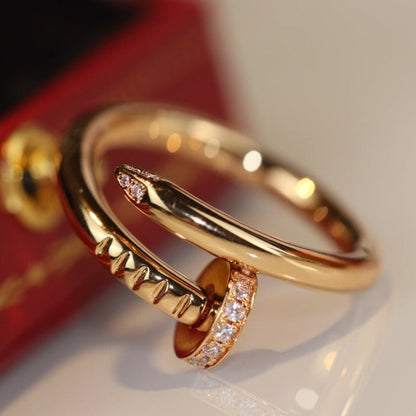 [Lumi Jewellery]JUSTE RING 2.65MM GOLD DIAMOND