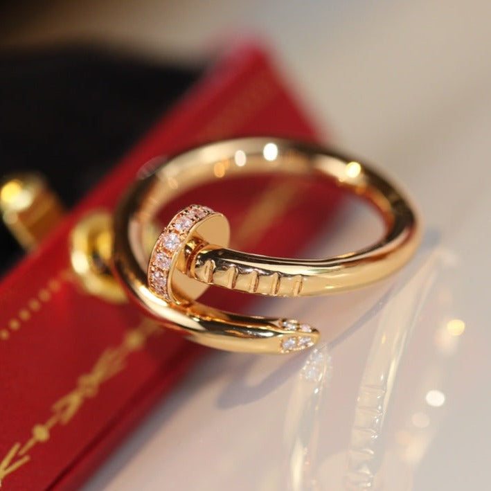 [Lumi Jewellery]JUSTE RING 2.65MM GOLD DIAMOND