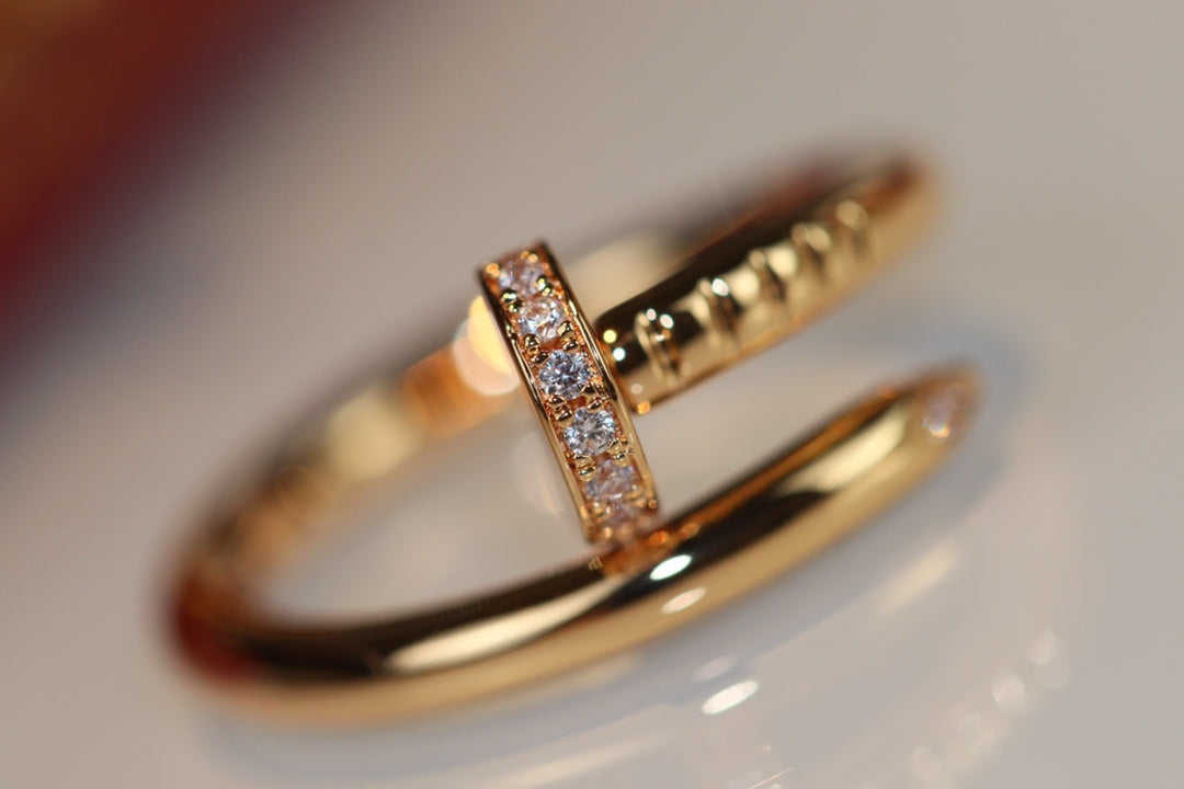 [Lumi Jewellery]JUSTE RING 2.65MM GOLD DIAMOND