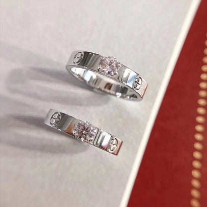 [Lumi Jewellery]LOVE RING 3.6MM 1 BIG DIAMOND