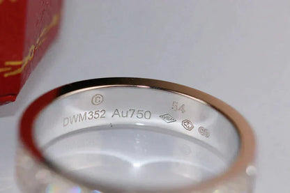 [Lumi Jewellery]LOVE RING 3.6MM DIAMOND PAVED