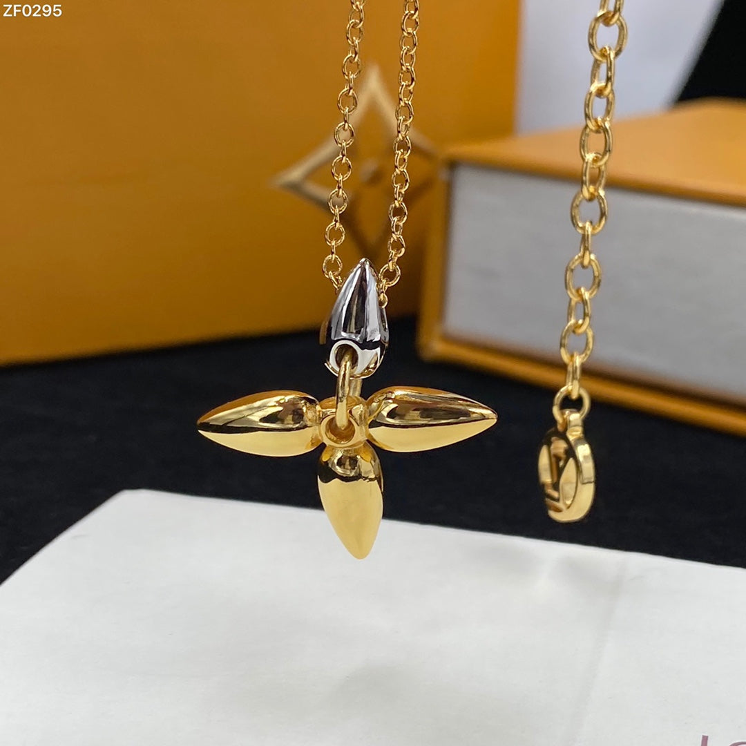[Lumi Jewellery]LOUISETTE PEDANT GOLD NECKLACE