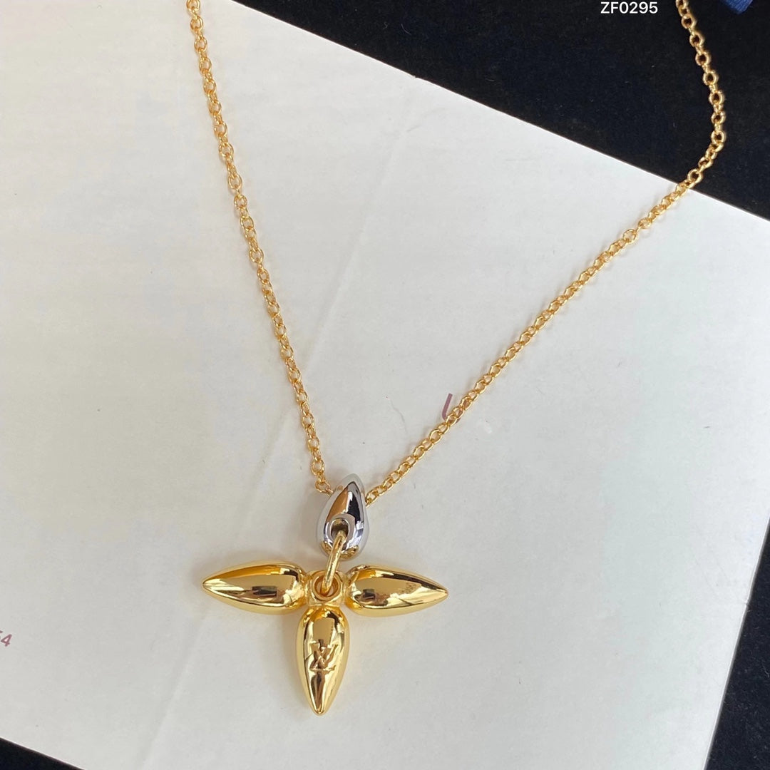 [Lumi Jewellery]LOUISETTE PEDANT GOLD NECKLACE