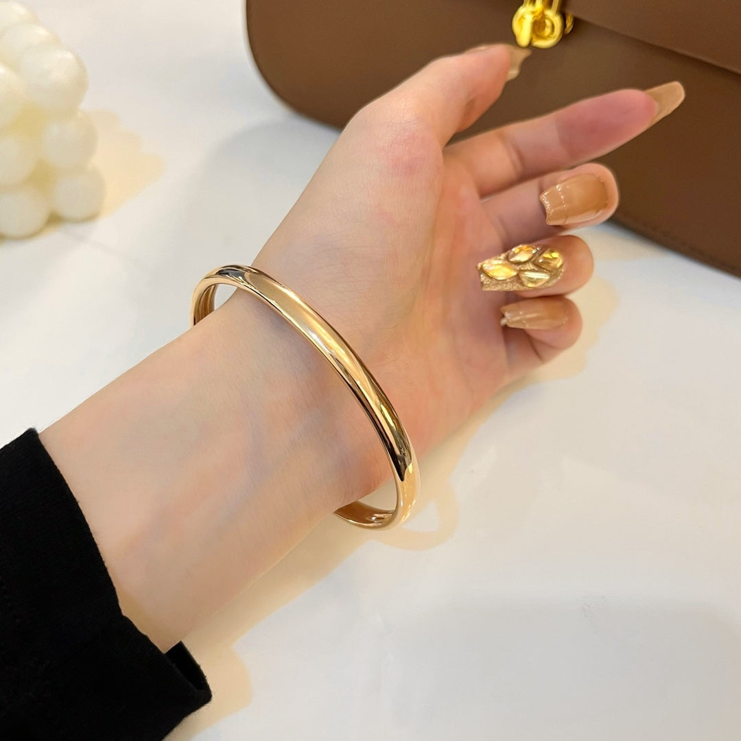 [Lumi Jewellery]PANTHERE GOLD DIAMOND OPEN BRACELET