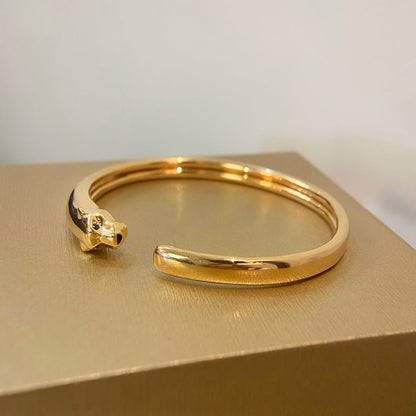 [Lumi Jewellery]PANTHERE GOLD OPEN BRACELET