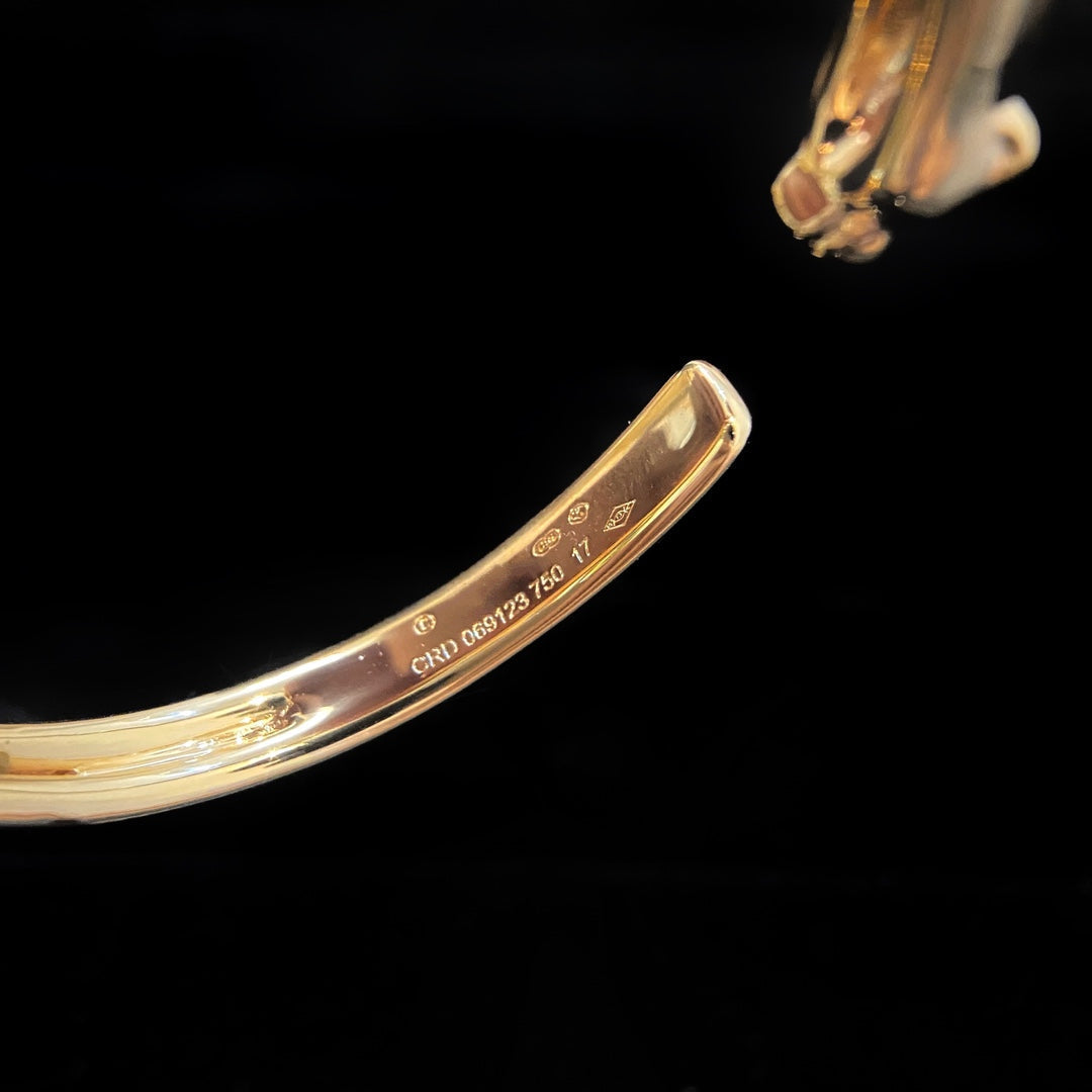 [Lumi Jewellery]PANTHERE GOLD OPEN BRACELET