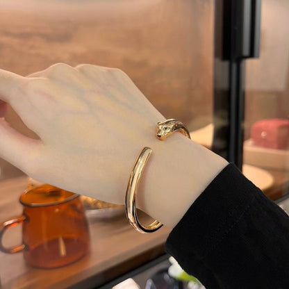 [Lumi Jewellery]PANTHERE GOLD OPEN BRACELET