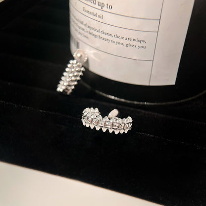[Lumi Jewellery]CLASH EARRINGS