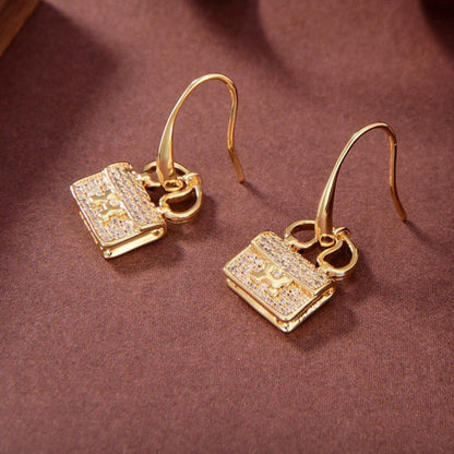 [Lumi Jewellery]KELLY DIAMOND EARRINGS