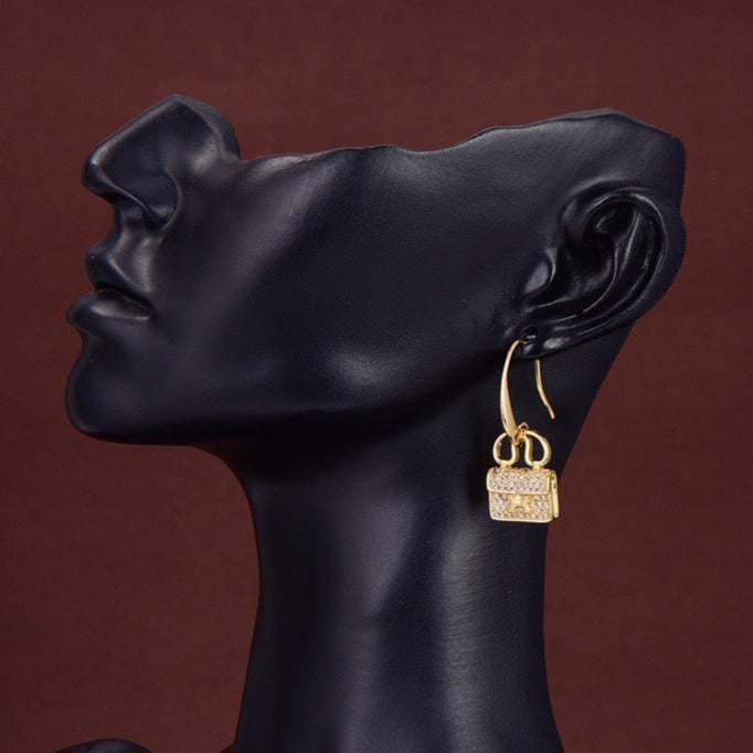 [Lumi Jewellery]KELLY DIAMOND EARRINGS