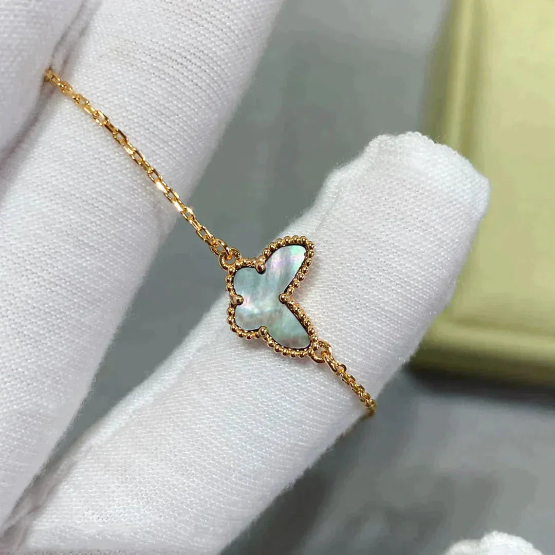 [Lumi Jewellery]BUTTERFLY DARK MOP BUTTERFLY BRACELET