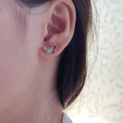 [Lumi Jewellery]BUTTERFLY DARK MOP  EARRINGS