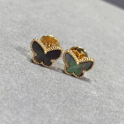 [Lumi Jewellery]BUTTERFLY DARK MOP  EARRINGS