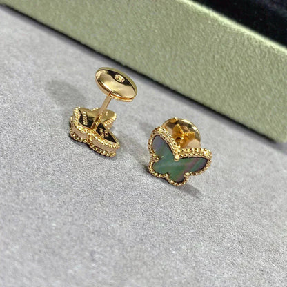 [Lumi Jewellery]BUTTERFLY DARK MOP  EARRINGS