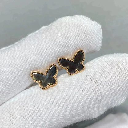 [Lumi Jewellery]BUTTERFLY DARK MOP  EARRINGS