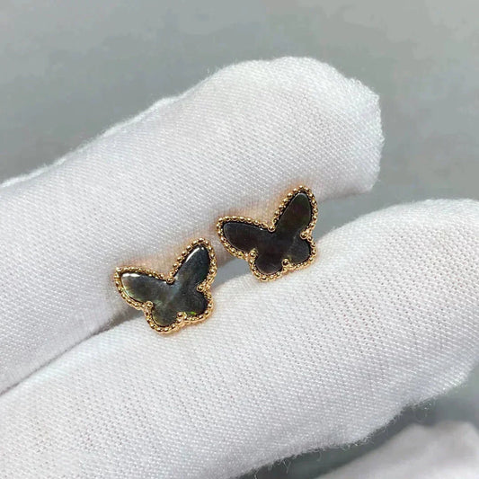 [Lumi Jewellery]BUTTERFLY DARK MOP  EARRINGS
