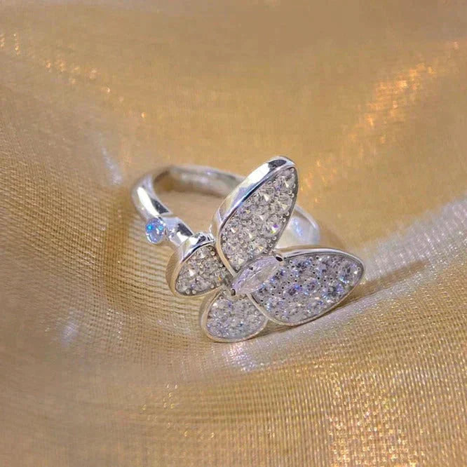 [Lumi Jewellery]BUTTERFLY DIAMOND RING