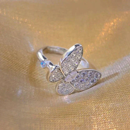 [Lumi Jewellery]BUTTERFLY DIAMOND RING
