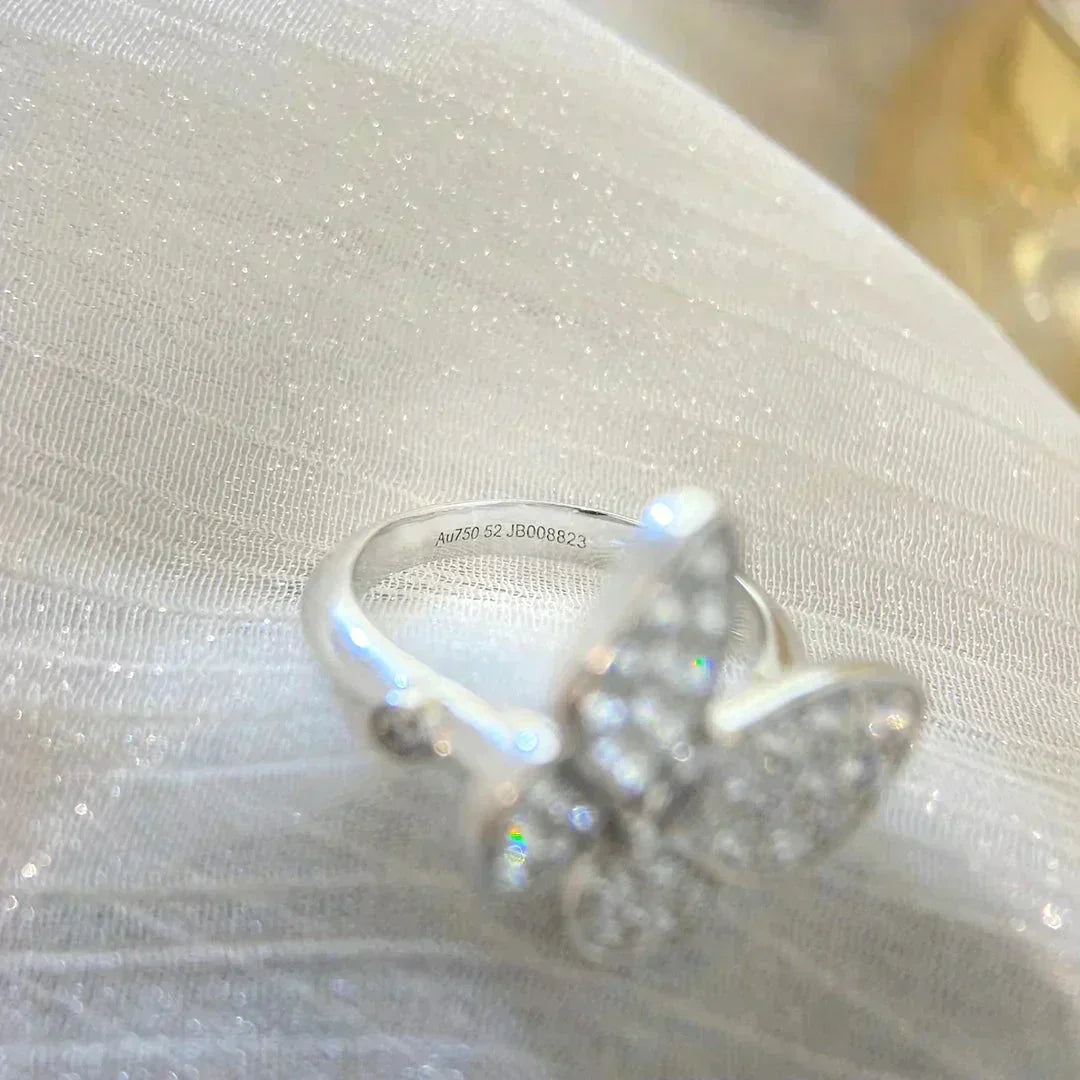 [Lumi Jewellery]BUTTERFLY DIAMOND RING