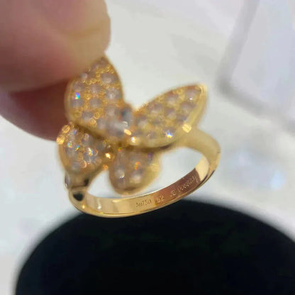 [Lumi Jewellery]BUTTERFLY DIAMOND RING