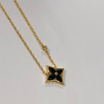 [Lumi Jewellery]STAR BLACK MOP NECKLACE